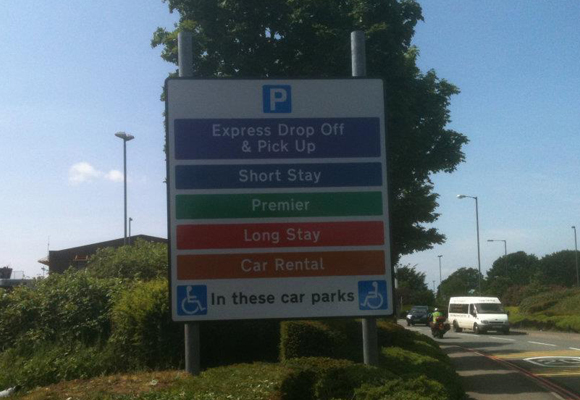 car park signs